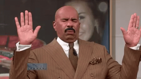 Steve Harvey Praise GIF