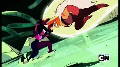 Steven Universe Jasper Vs Garnet GIF