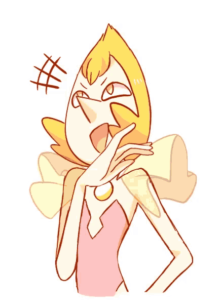 Steven Universe Yellow Pearl GIF