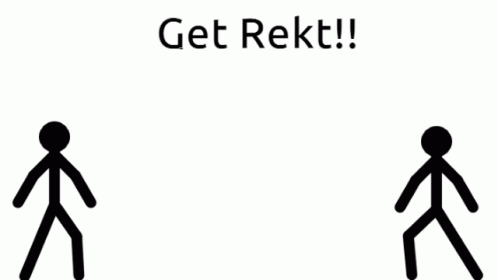 Stickmen Fighting Get Rekt GIF