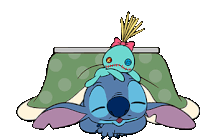 Stitch Sleepy Sticker