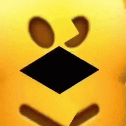 Straight Face GIF
