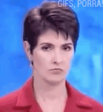 Straight Face Serious Look GIF