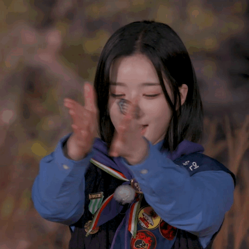Strong Girl Badge War GIF