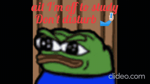 Study Don'T Disturb Exit GIF