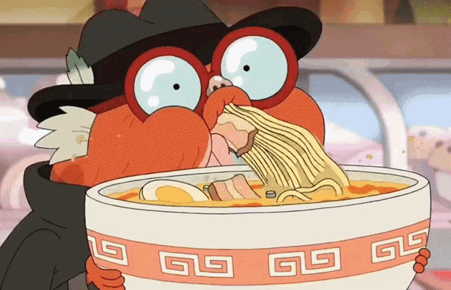 Stuffing Face GIF