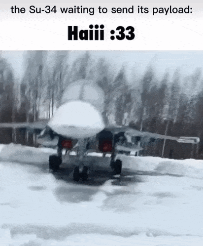 Su-34 Cute GIF