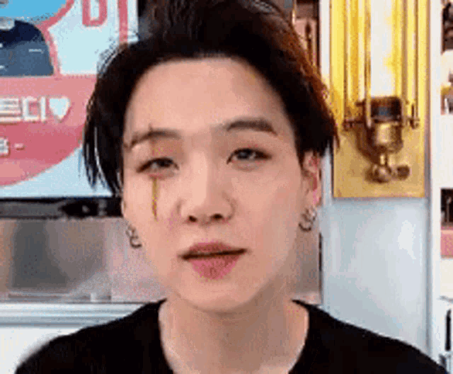 Suga Thumbs Up Suga Scar GIF