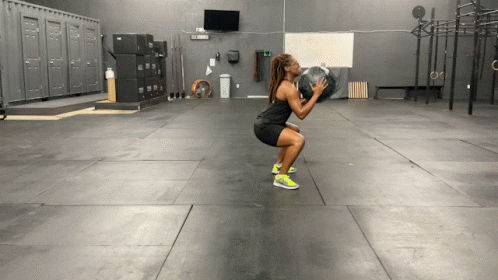 Sumo Squat GIF
