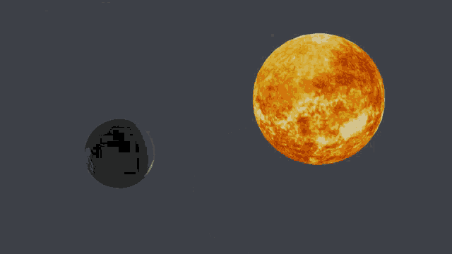 Sun Earth GIF