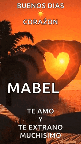 Sun Set Heart GIF