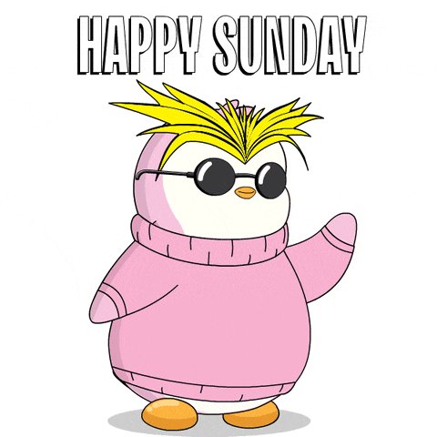 Sunday Penguin GIF