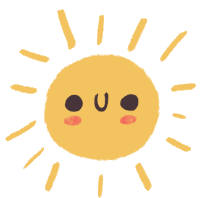 Sunny Day Sunny Sticker