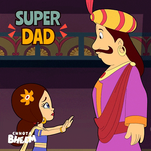 Super Dad Indumati GIF