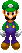 Super Mario Luigi Sticker