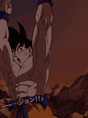 Super Saiyan God Goku And Super Saiyan God Vegeta Divine Warriors With Infinite Power GIF