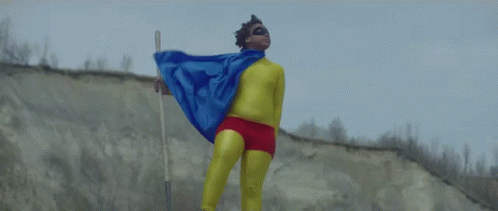 Superhero Windy GIF