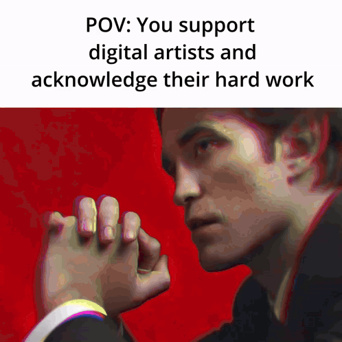 Support Digital Artist GIF