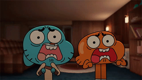 Susto Gumball Watterson GIF