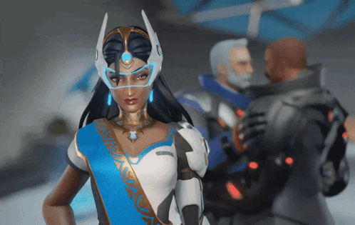Symmetra Reaper Soldier76 Soldier76 Gay GIF