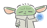 T Shirogane Babyyodaline Sticker