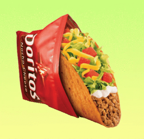 Taco Bell Doritos Locos Taco GIF