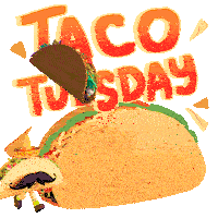 Taco Tuesday Happy Taco Tuesday Sticker