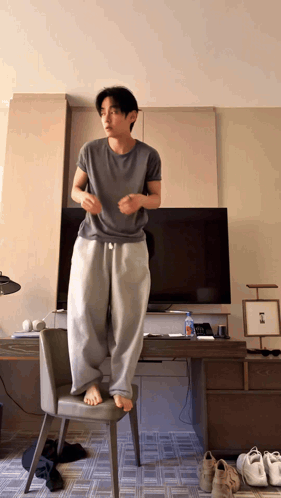Taehyung Dive GIF