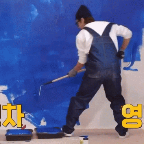 Taehyung Taehyung Paint GIF