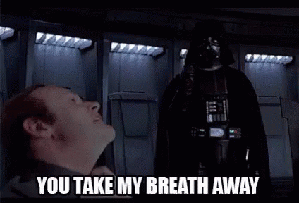 Takemybreathaway Starwars GIF