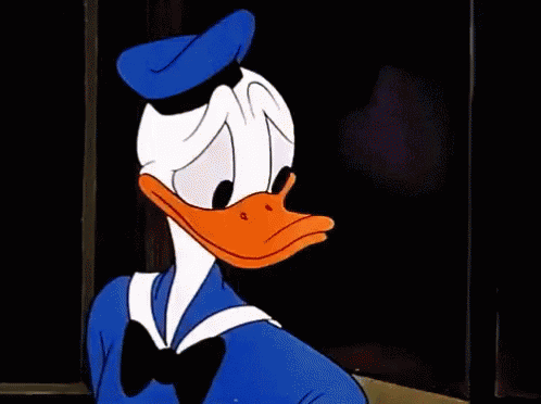 Talk To The Hand Donald Duckn GIF