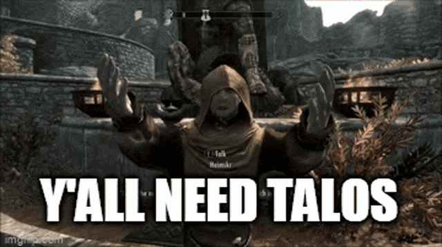 Talos Skyrim GIF