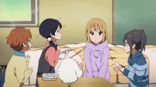 Tamako Market Anime Hug GIF