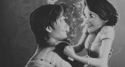 Tangled Kissing GIF