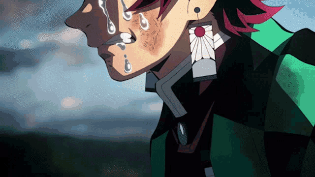 Tanjiro Cry Tanjiro Crying GIF