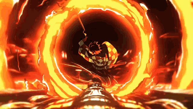 Tanjiro Fire GIF