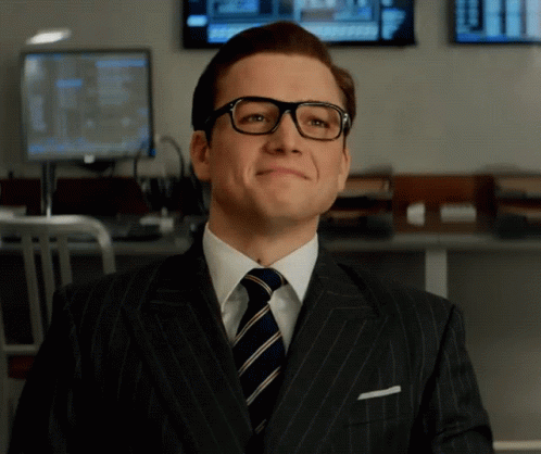Taron Egerton Kingsman GIF