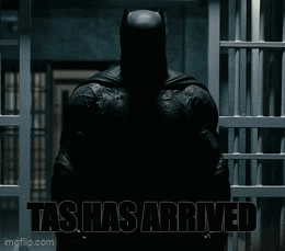 Tas Has Arrived Batman Tasmid GIF