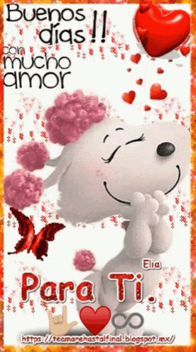 Te Amo Buenos Dias Con Mucho Amor GIF