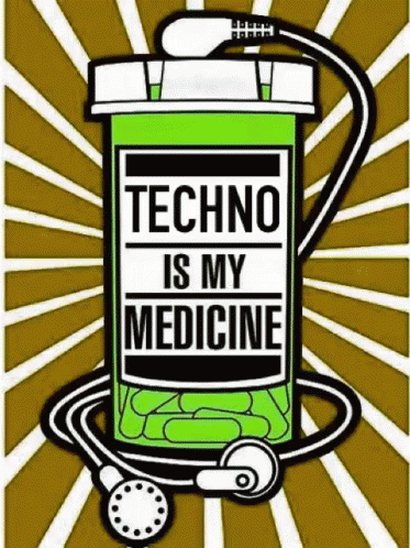 Techno Is My Medicine GIF
