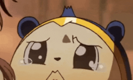 Teddie Tearing Up GIF