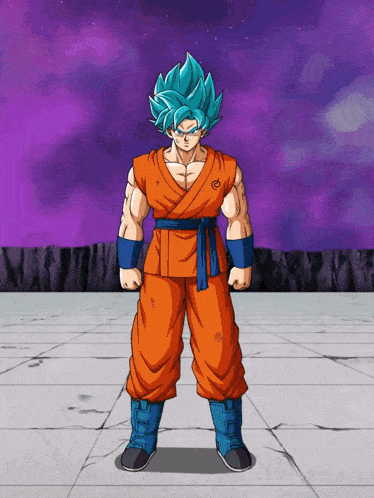 Teq Super Saiyan God Ss Goku Kaioken Ceaseless Combat GIF