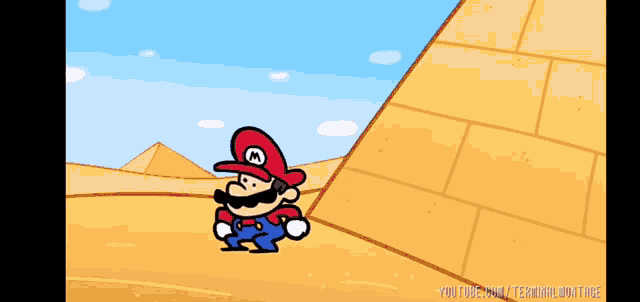 Terminal Montage Mario GIF