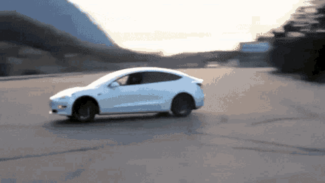 Tesla Drifting GIF