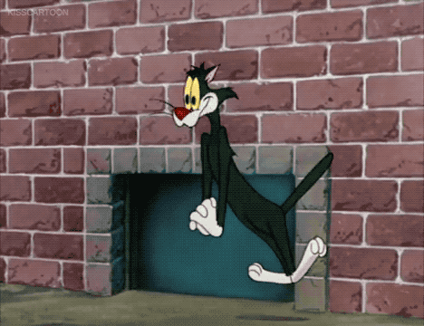 Tex Avery Blackie Cat GIF