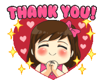 Thank You Sticker