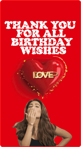 Thank You For Birthday Wishes Birthday Wishes GIF