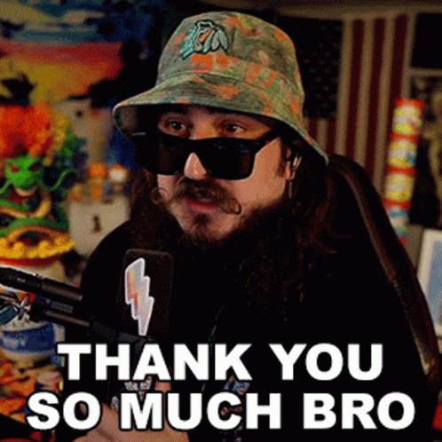 Thank You So Much Bro Godku GIF