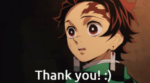 Thank You Tanjiro GIF