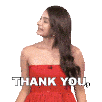 Thank You Thank You Nidhi Sticker